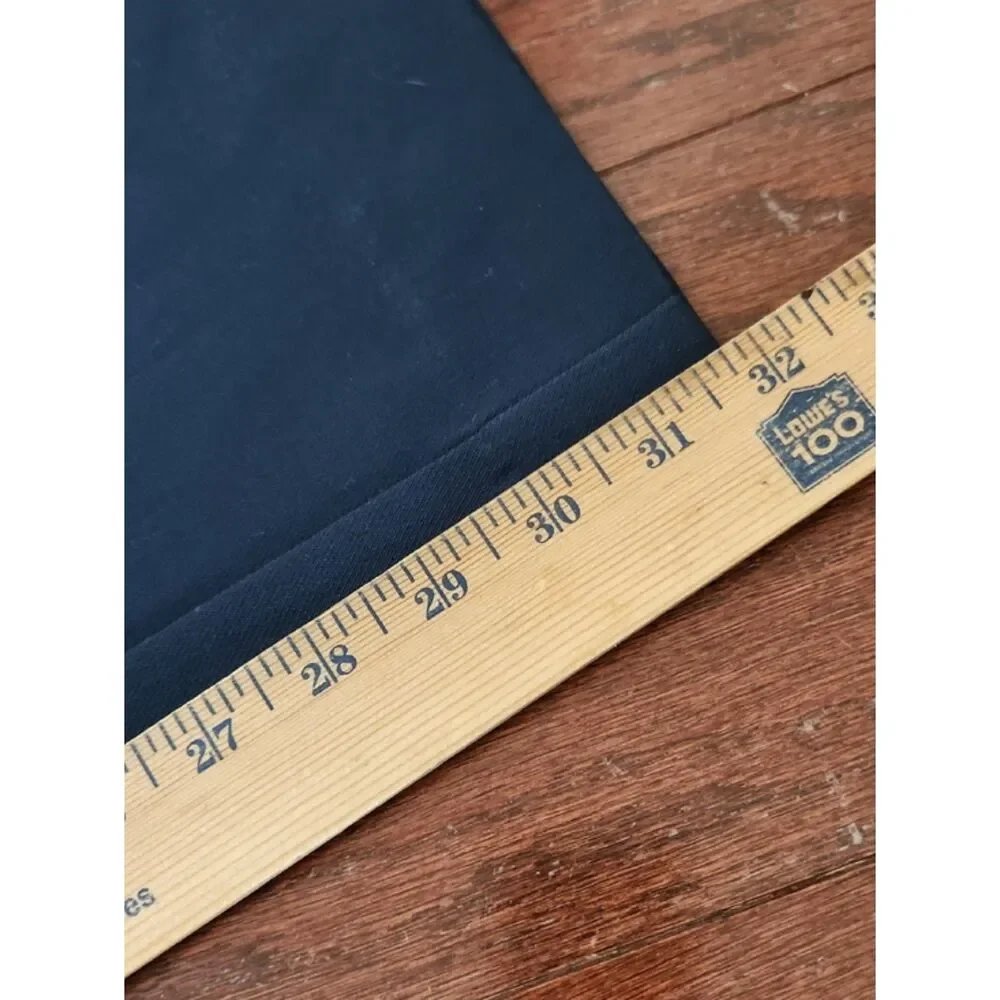NWT Abercrombie & Fitch High Rise Sloane Tailored Wide Leg Pants, Navy, 30/10L - Picture 9 of 10